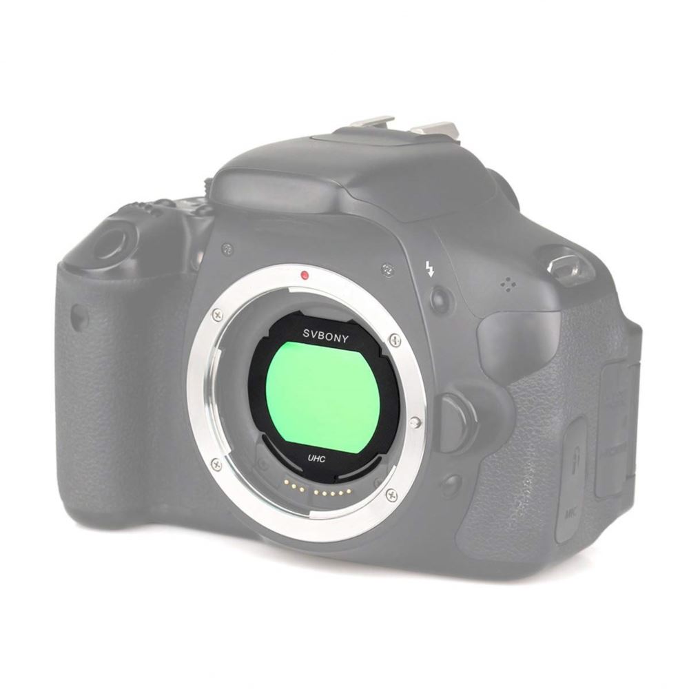 SVBONY UHCフィルター 1.25インチ CCDカメラおよびDSLR用の超高コントラストフィルター EOS-Cクリップオンフィルターにより光害を減少