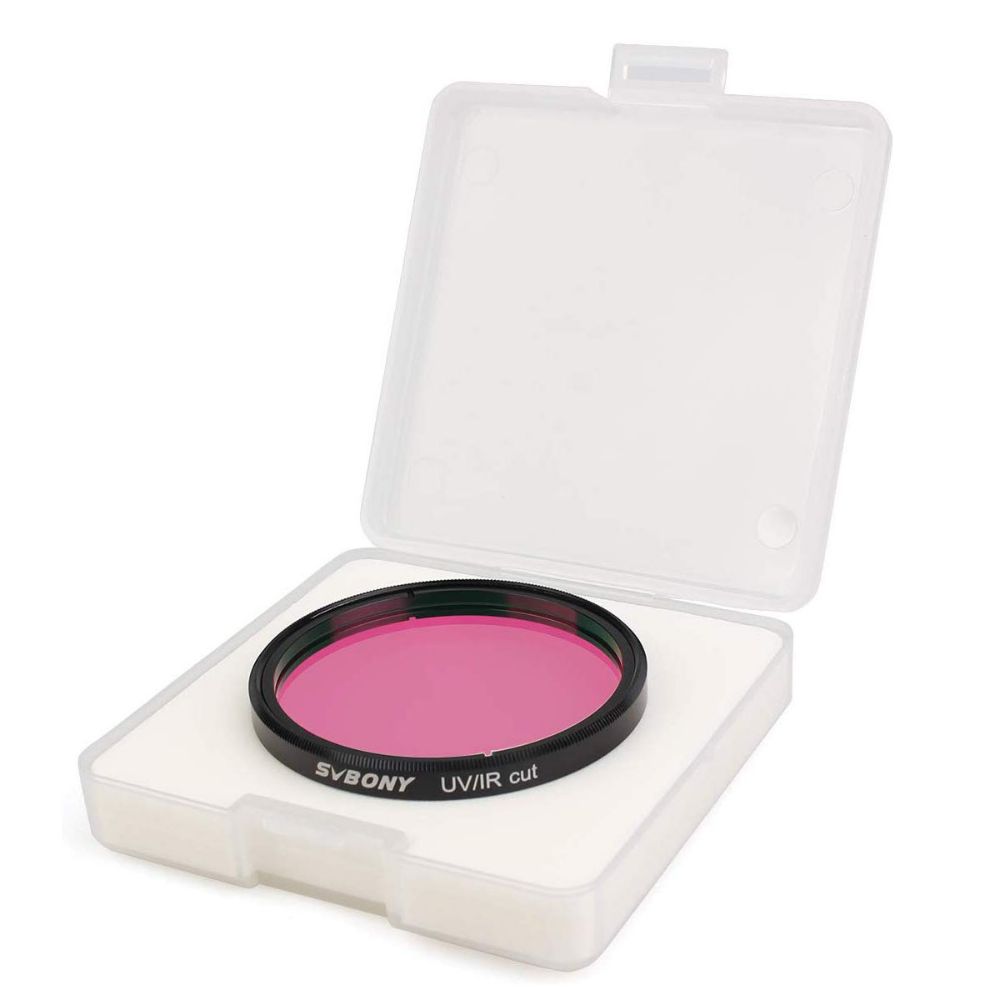SVBONY フィルター 2 インチ UV IR カットブロックフィルター 天体望遠鏡用 赤外線フィルター CCDカメラ