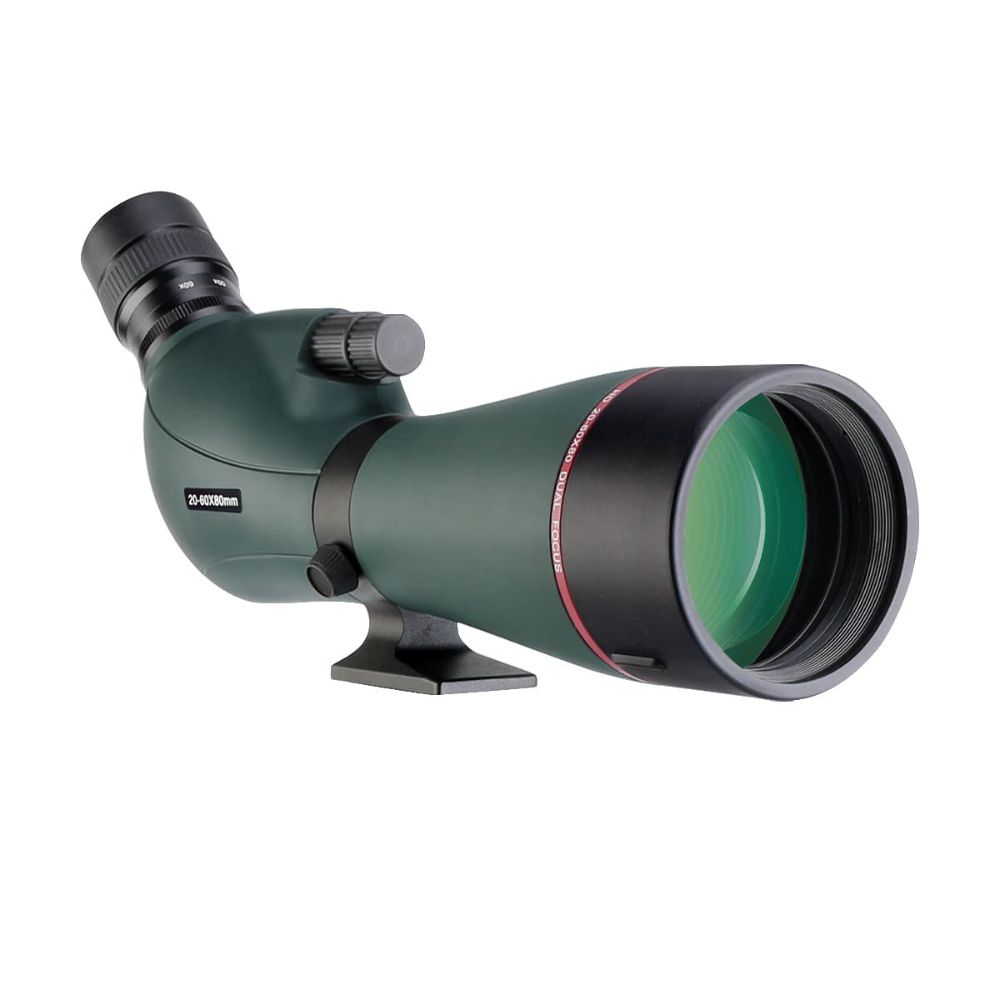 SVBONY SV406 フィールドスコープ 20x～60x80mm デュアルフォーカス 野鳥観察 自然観察