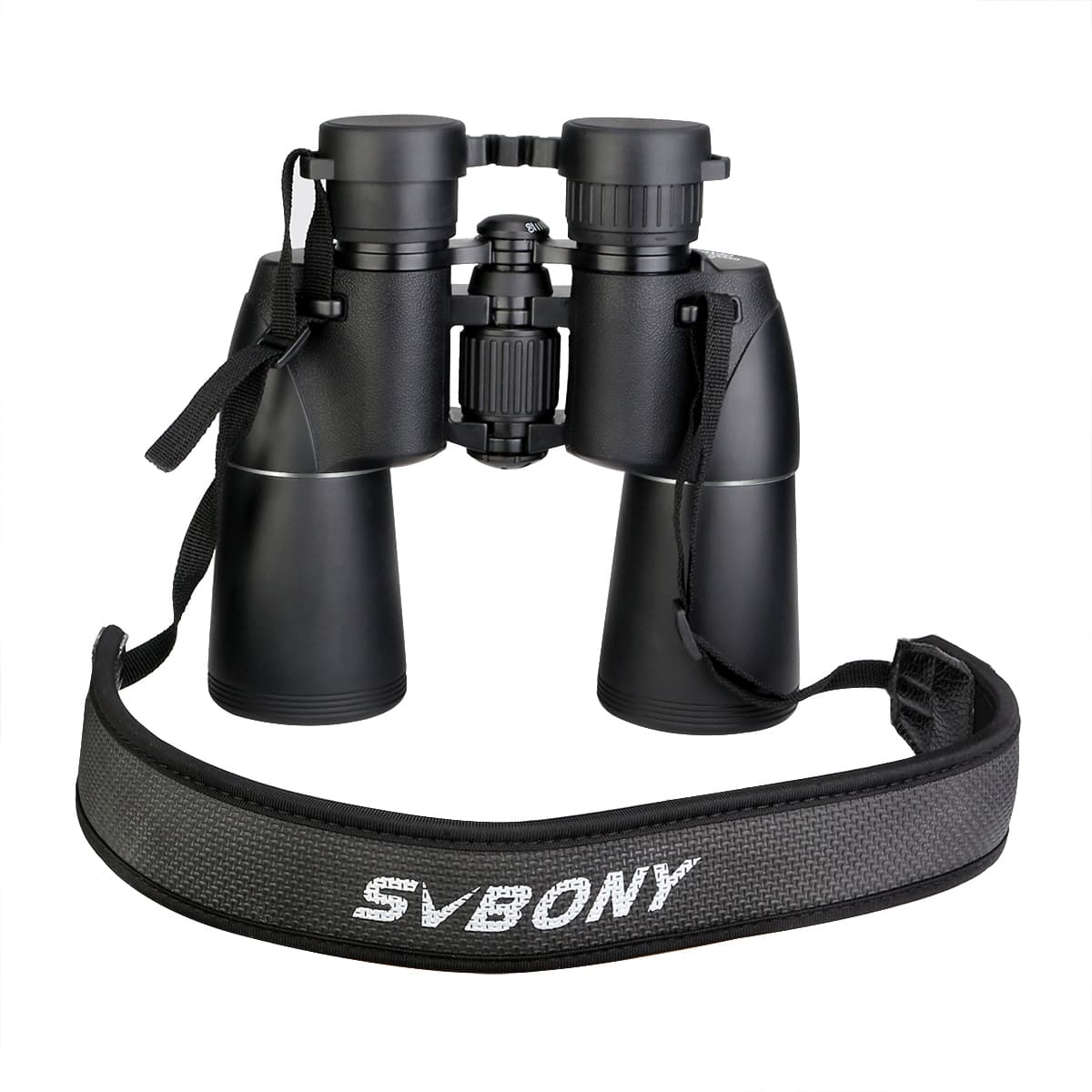 Svbony Sv6 10x50 ポロ双眼鏡 ネックストラップとソフトキャリングケース付き
