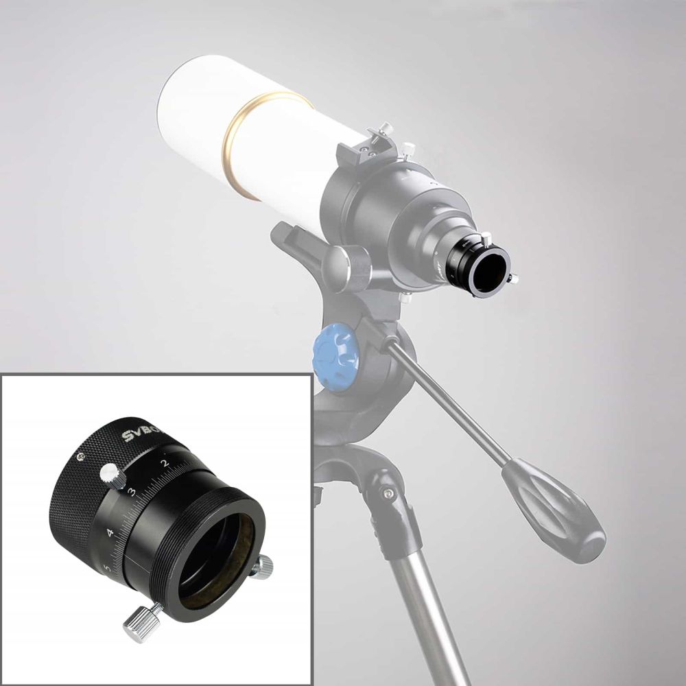 SV161 ダブルヘリカルフォーカサー 1.25 " 0.05mmスケール ファインダー ガイドスコープ 望遠鏡レンズ用 