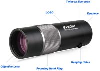 SVBONY SV36 単眼鏡 10x32mm 美術館 博物館 EDガラス 軽量