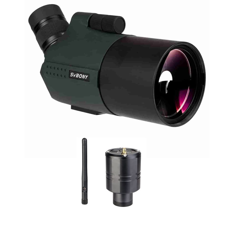 SV41 Pro 28-84*80 MAKフィールドスコープ WIFIカメラ撮影セット 野鳥撮影セット天体撮影セット 射撃用スポッティングスコープ 卓上三脚付き 野生動物や野鳥の観察 天体観察 アーチェリー 射撃の標的確認
