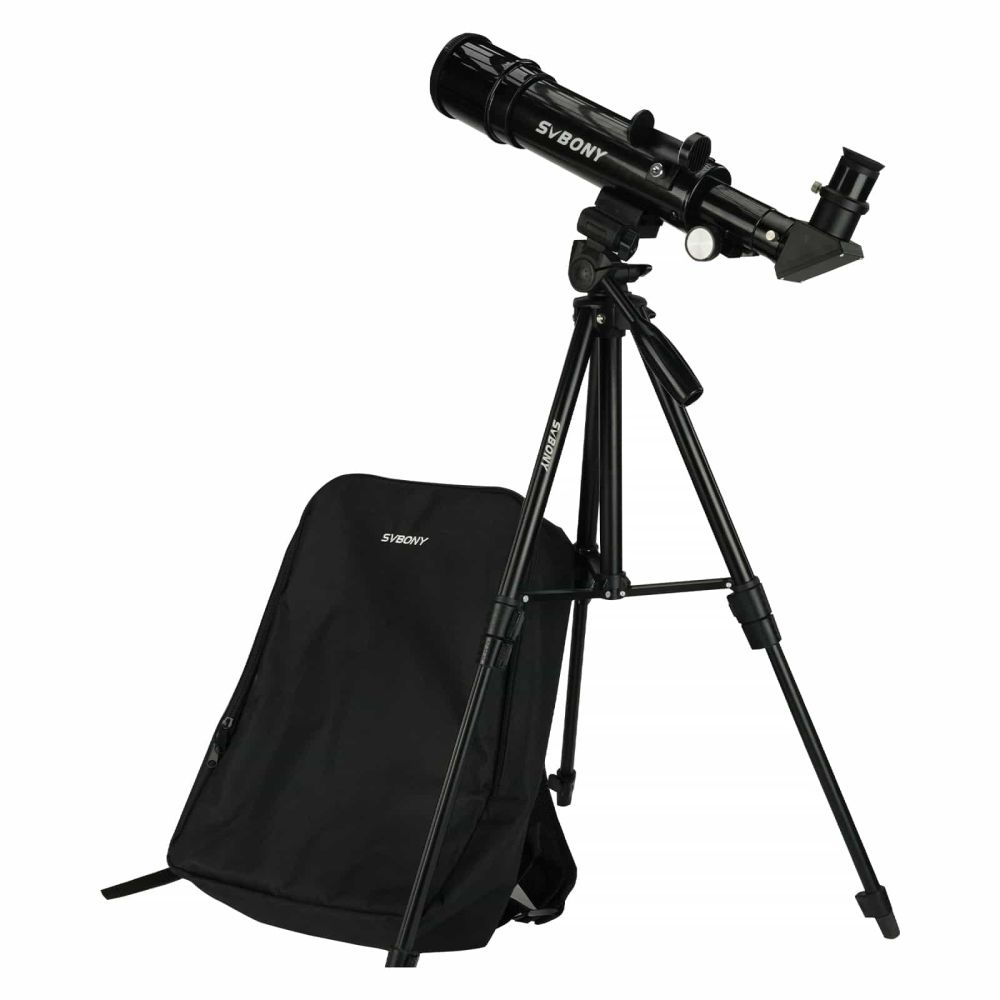 SVBONY SV510 黒点観測望遠鏡 太陽望遠鏡 屈折旅行望遠鏡 60MM F/6.6  太陽黒点観測 黒点観測 太陽活動初心者に向け 口径60mm 焦点距離400mm F/6.6 太陽観測天体観測両用 黒点 太陽表面の細部をみる バックパック付き