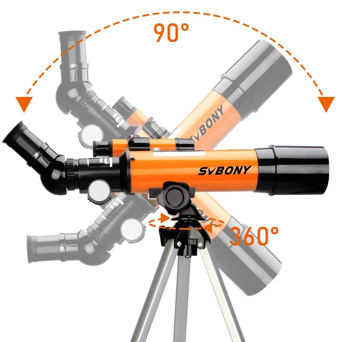 SVBONY SV502 口径50mm  教育の学生科学 春休みのプレゼント 天文観測ヨドバシ販売