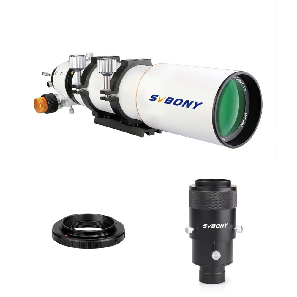 SVBONY SV503 80MM  デジカメセット 天体望遠鏡の拡大撮影セット  EDレンズ