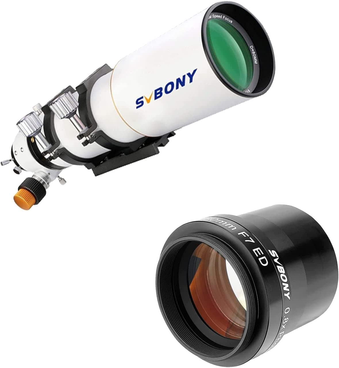 SVBONY SV503屈折鏡筒専用撮影機材セット「フラットナー付き」