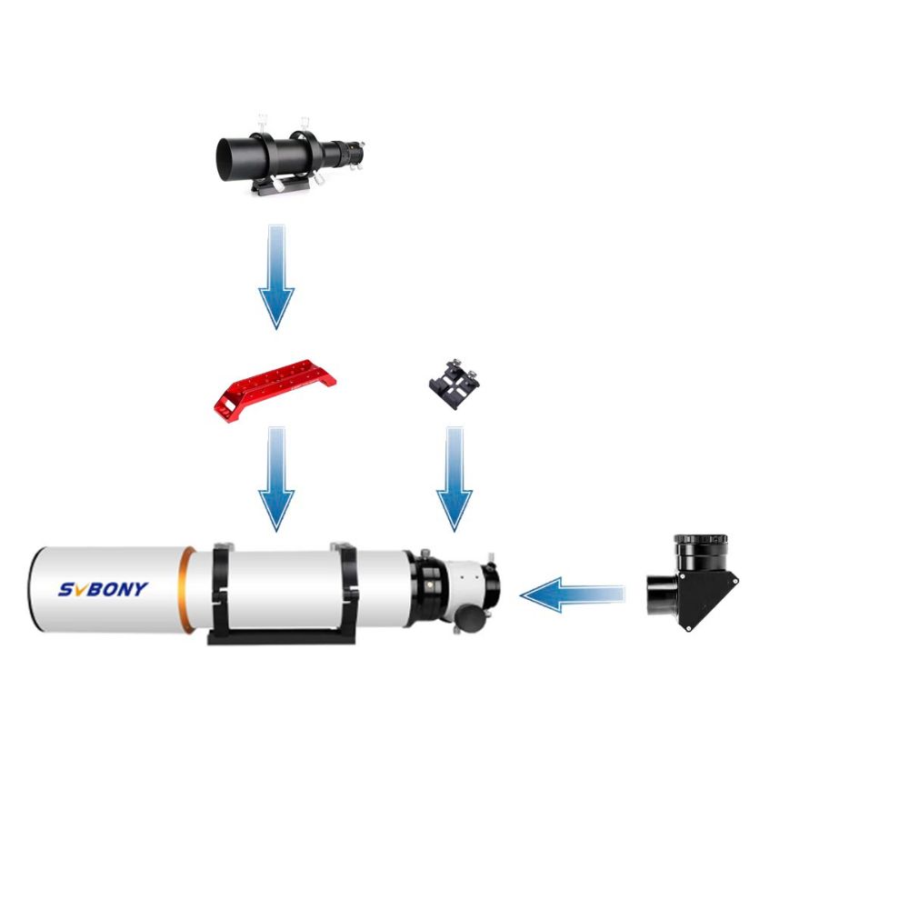 SV503 102mm F7 屈折望遠鏡セット 望遠鏡の基本セット 天体観測や撮影に使用