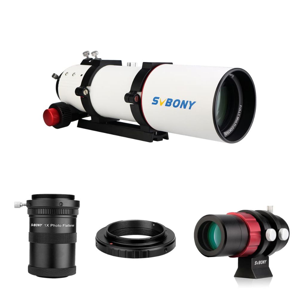 SVBONY SV550 APO鏡筒直焦点摄影セット[Tリング幅48mmカメラ用]