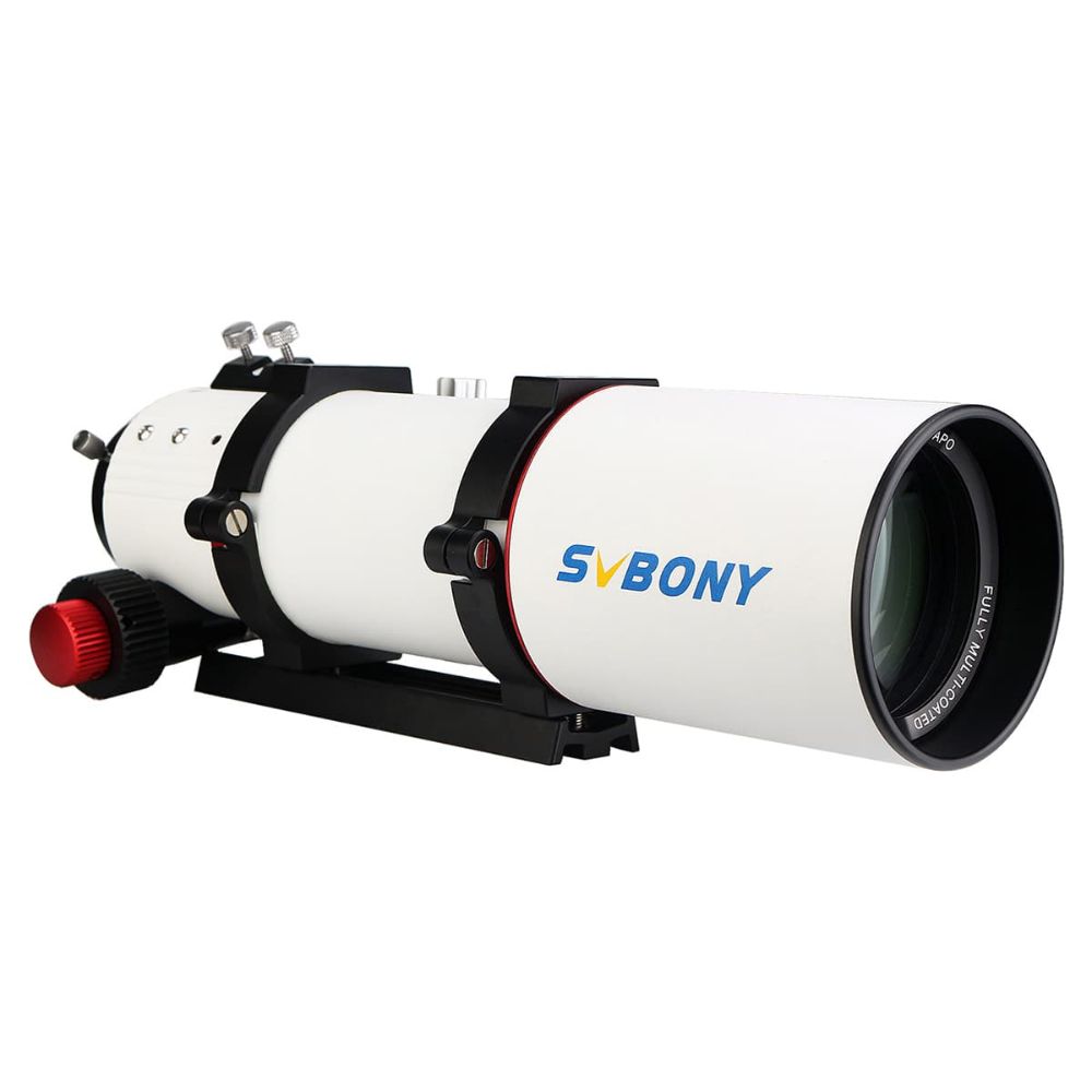 SVBONY SV550　天体望遠鏡セット APO屈折鏡筒 EDガラス 口径80MM F6 観望撮影両用 星雲 天体写真用 深宇宙写真　深宇宙撮影180MMアリガタプレート付き