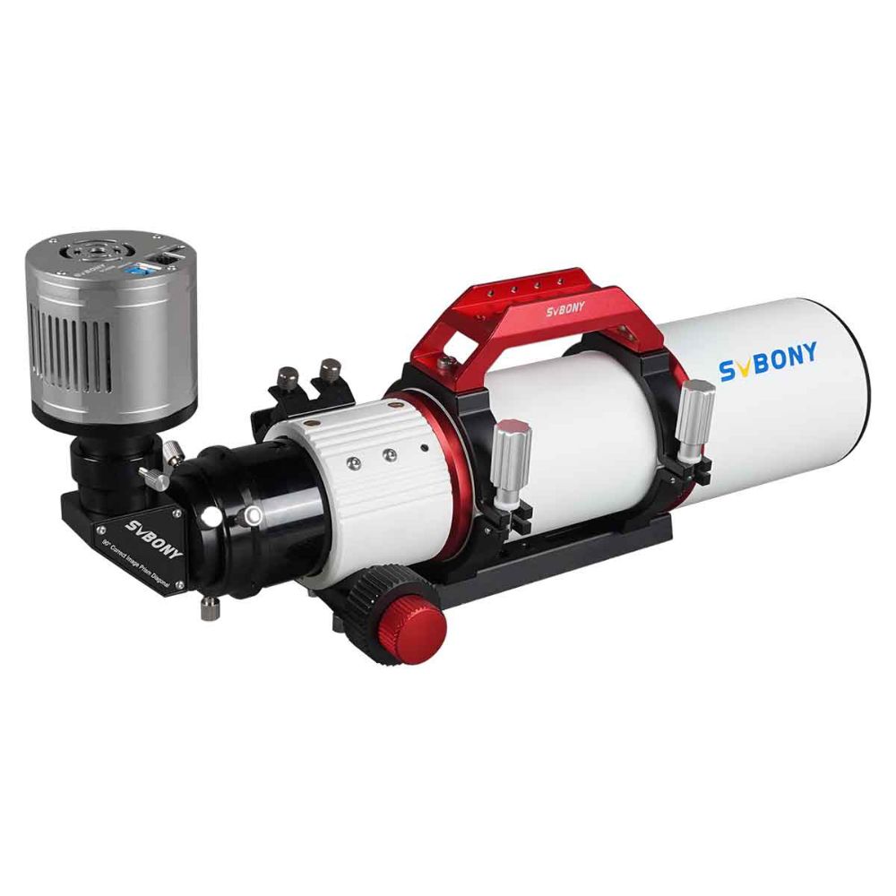 SV550 80mm太陽撮影セット SC432M太陽カメラ/SV229ソーラーフィルター付き 太陽黒点・彩層・太陽フレアの撮影