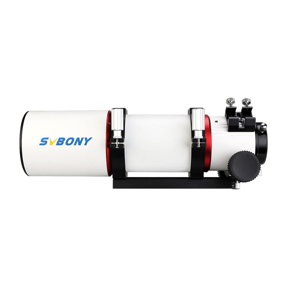 SVBONY SV550 80MM 眼視観望セット天体望遠鏡セット 屈折式望遠鏡  F6 観望撮影両用 星雲 天体写真用 深宇宙写真 180MMアリガタプレート付き