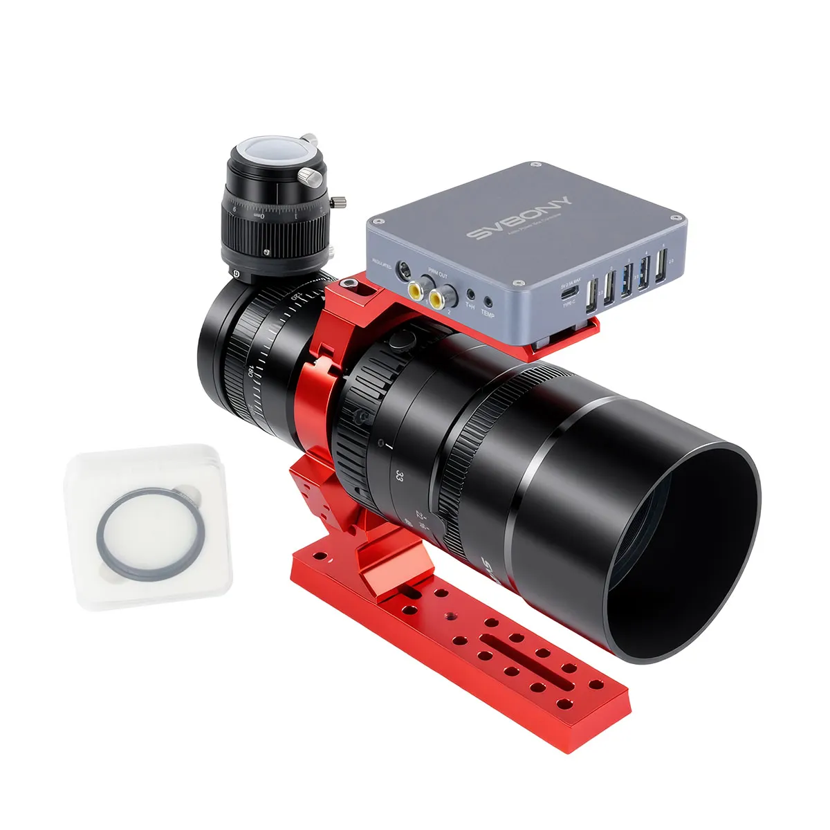 SV555 天体写真望遠鏡キット SV238OAG-SV241Pro 電源管理ボックス-2インチUV/IRカットフィルー付き