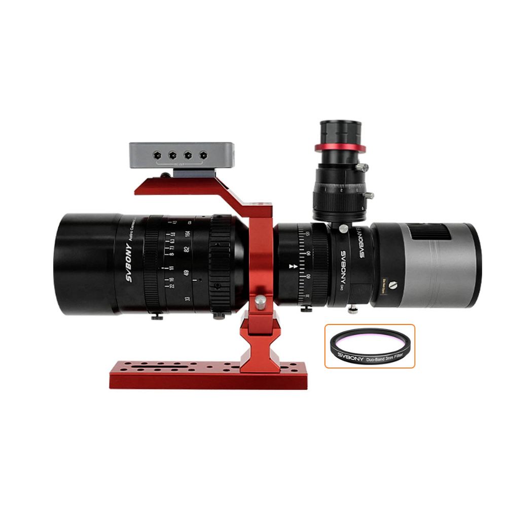 SV555 ディープ スカイ写真セット  ガイドシステム、SV241 電源管理ボックス、SC571CC 天体写真カメラ付き