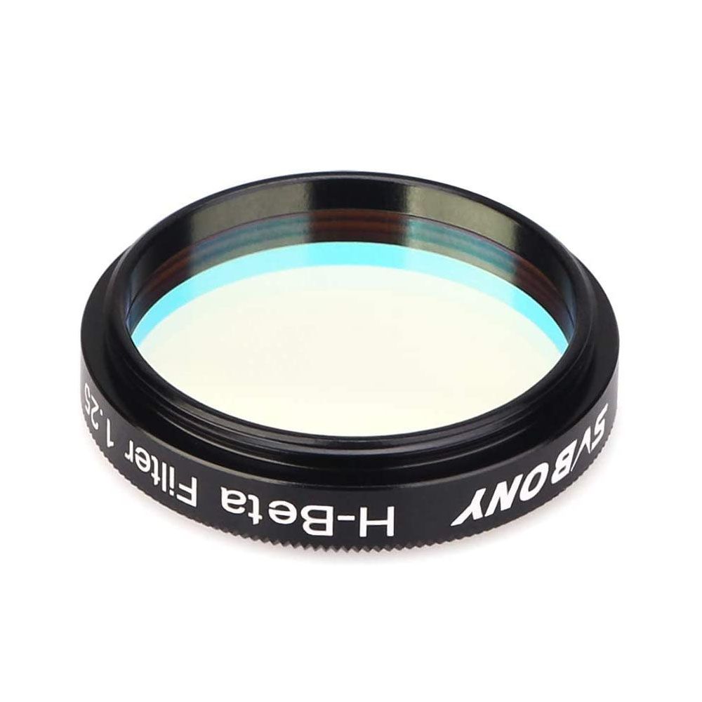 SVBONY 1.25"&2 "H-Beta 25nmフィルター 馬頭星雲/カリフォルニアおよび暗黒の繭星雲用