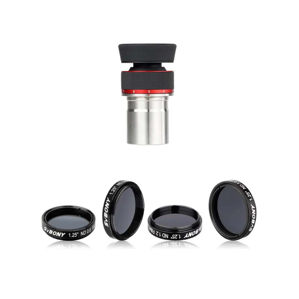 SV139NDフィルターとズームアイピースセット　月・木星・土星の観測