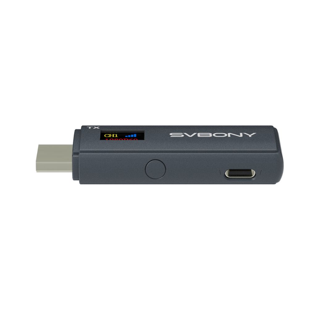 TransAir1 HDワイヤレスHDMI 無線 送受信機セット 小型  1080P/5Ghz 収納に便利  無線化 50m安定転送距離  超低遅延 挿すだけ使える