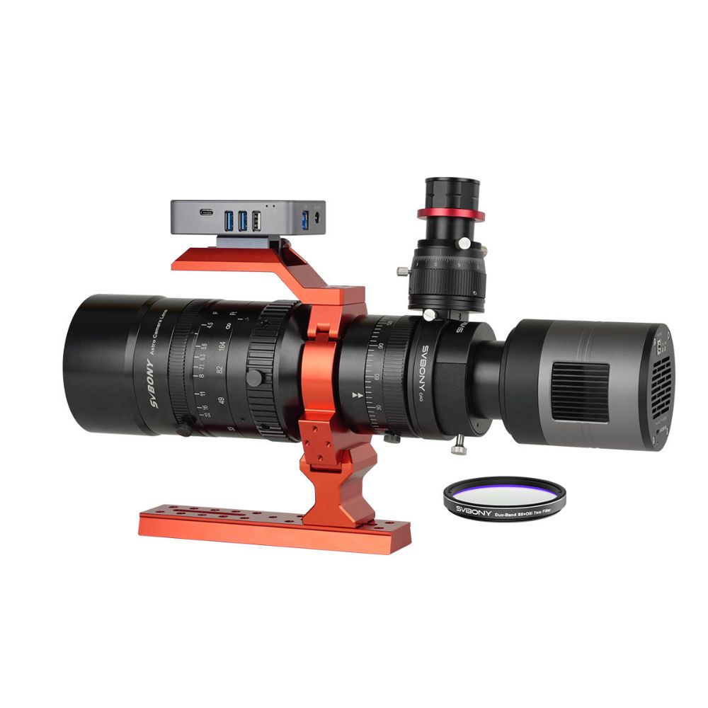 SV545 ディープ スカイ写真セット  ガイドシステム、SV241 電源管理ボックス、SC571CC 天体写真カメラ付き