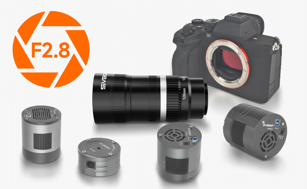 携帯天文撮影を再定義：SVBONY SV535 105mm F2.8 APO フルサイズ 超軽量アストログラフ 性能紹介（実写付き）