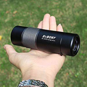 SVBONY SV36 単眼鏡 10x32mm 美術館 博物館 EDガラス 軽量