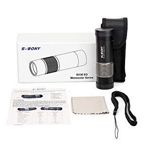 SVBONY SV36 単眼鏡 10x32mm 美術館 博物館 EDガラス 軽量