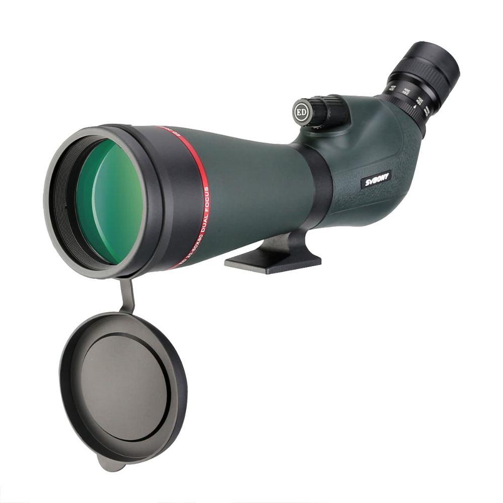SVBONY SV406P  20-60x80mmフィールドスコープ EDレンズ　接眼レンズの取り外しが可能 ターゲット観測 射撃 野鳥観察 星雲や星団気楽観望向け