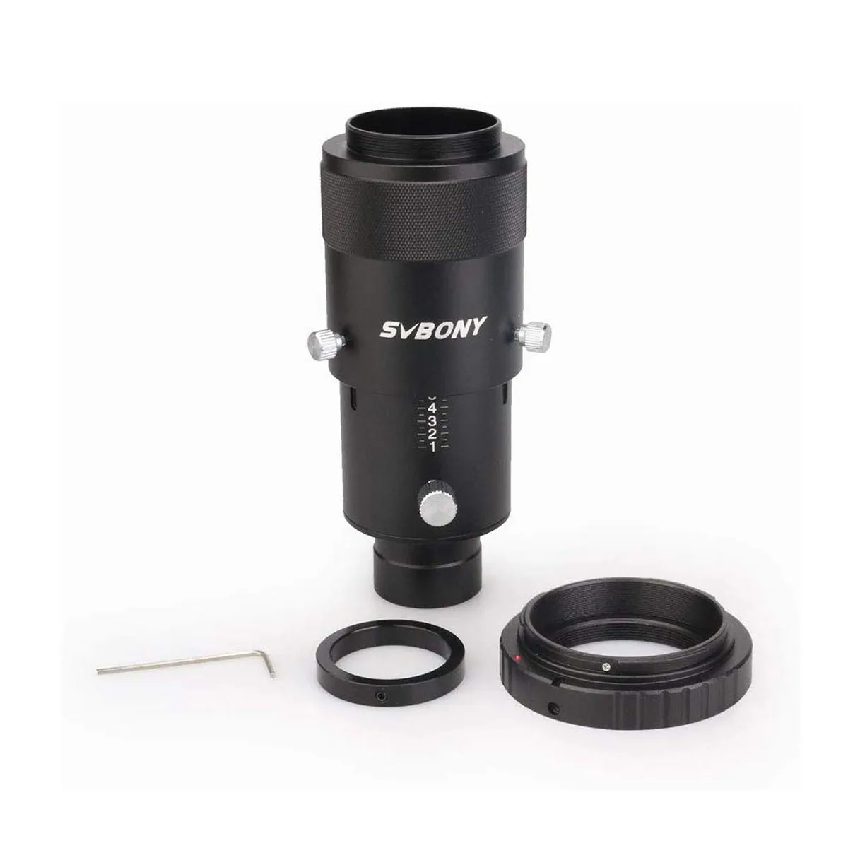 SVBONY SV112 1.25"可変拡大撮影用アダプター キャノンTリングアダプター (Canon用) image