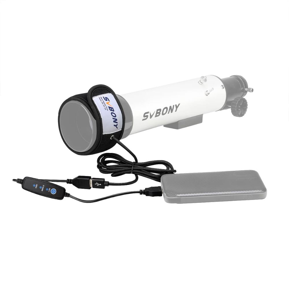  SVBONY SV172　露よけヒーター レンズヒーター 結露防止 夜露 除去 USB ウォーマー 3段階調節  望遠鏡 カメラのデジタル一眼レフレンズ用
