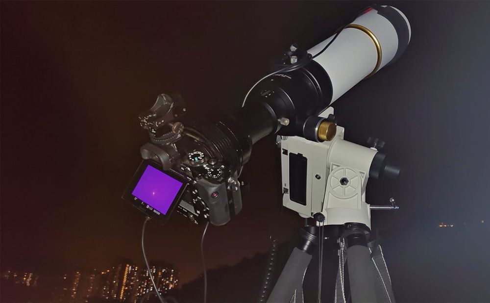 アクロマート天体望遠鏡：SV48　深空撮影にオススメ