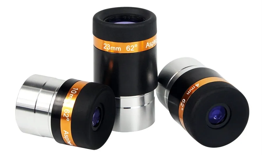 SVBONY コスパ高い 1.25インチ62°広角アイピース3本セット